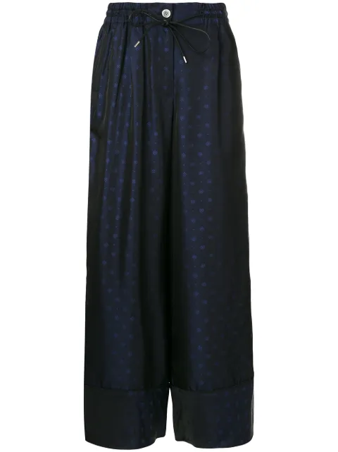 Click to view more detailed imagery on our partner's website Sacai Elasticated Waist Trousers - Blue