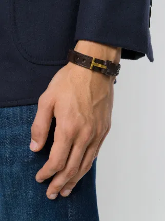 Tom Ford Woven Cuff Bracelet Farfetch Tom Ford Woven Cuff Bracelet