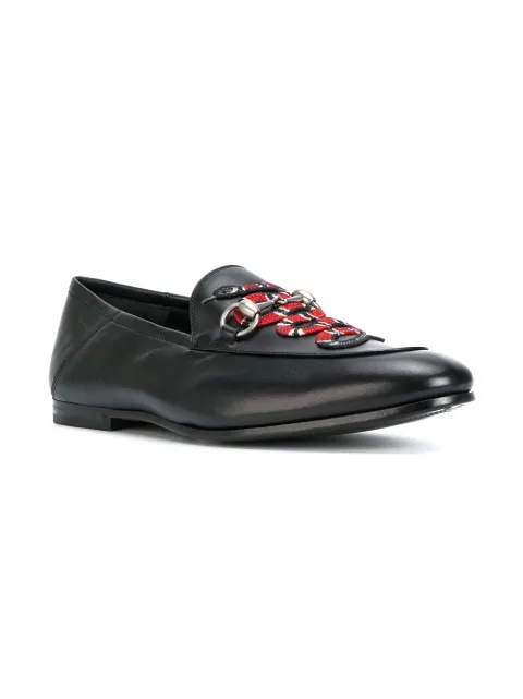 gucci loafers with snake