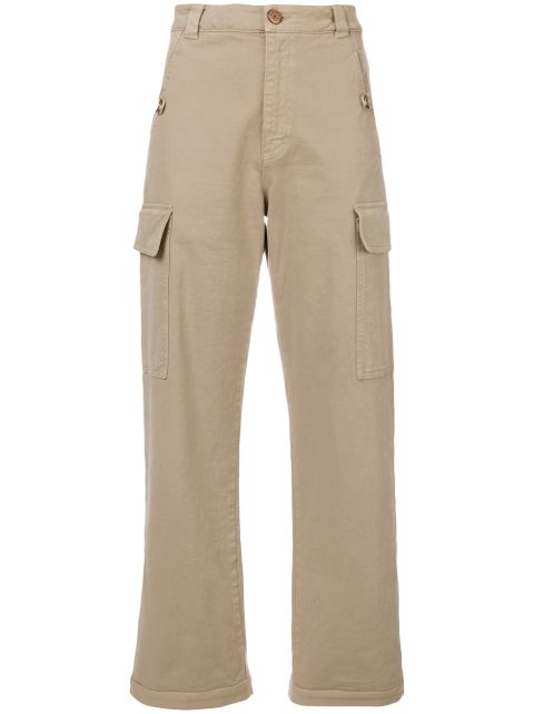 see by chloe wide leg trousers