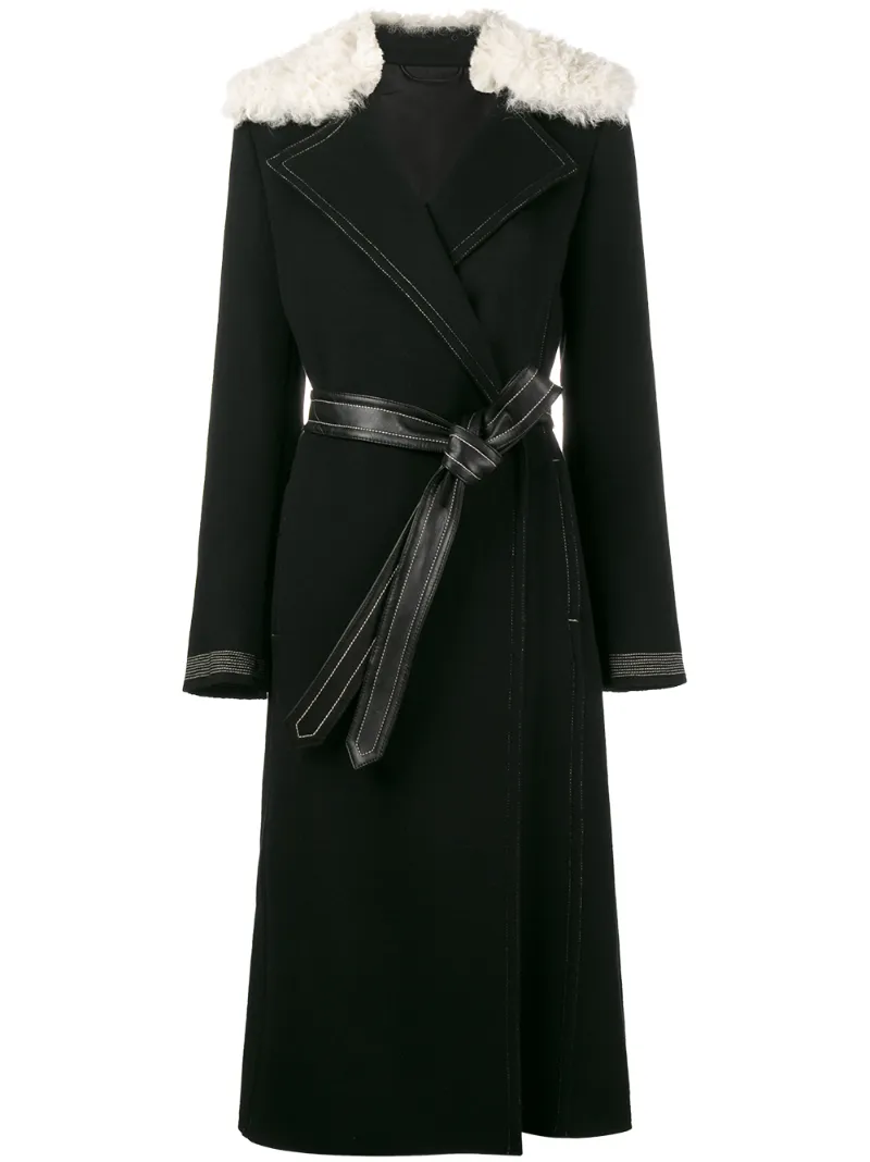 пальто-тренч с поясом Helmut Lang