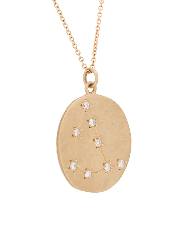 Brooke Gregson Diamond Capricorn Constellation Necklace Metallic  FARFETCH PH