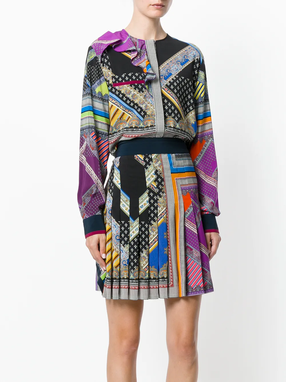 ETRO shiftjurk met print Zwart