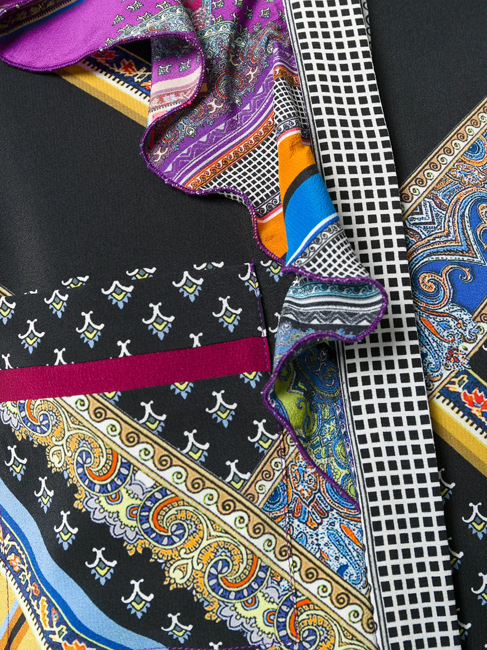 ETRO shiftjurk met print Zwart