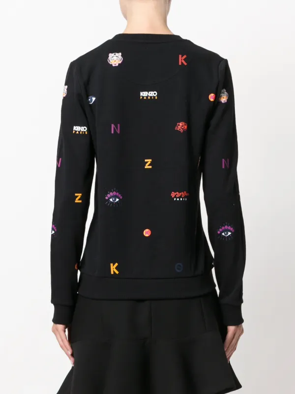 kenzo multi icon sweatshirt