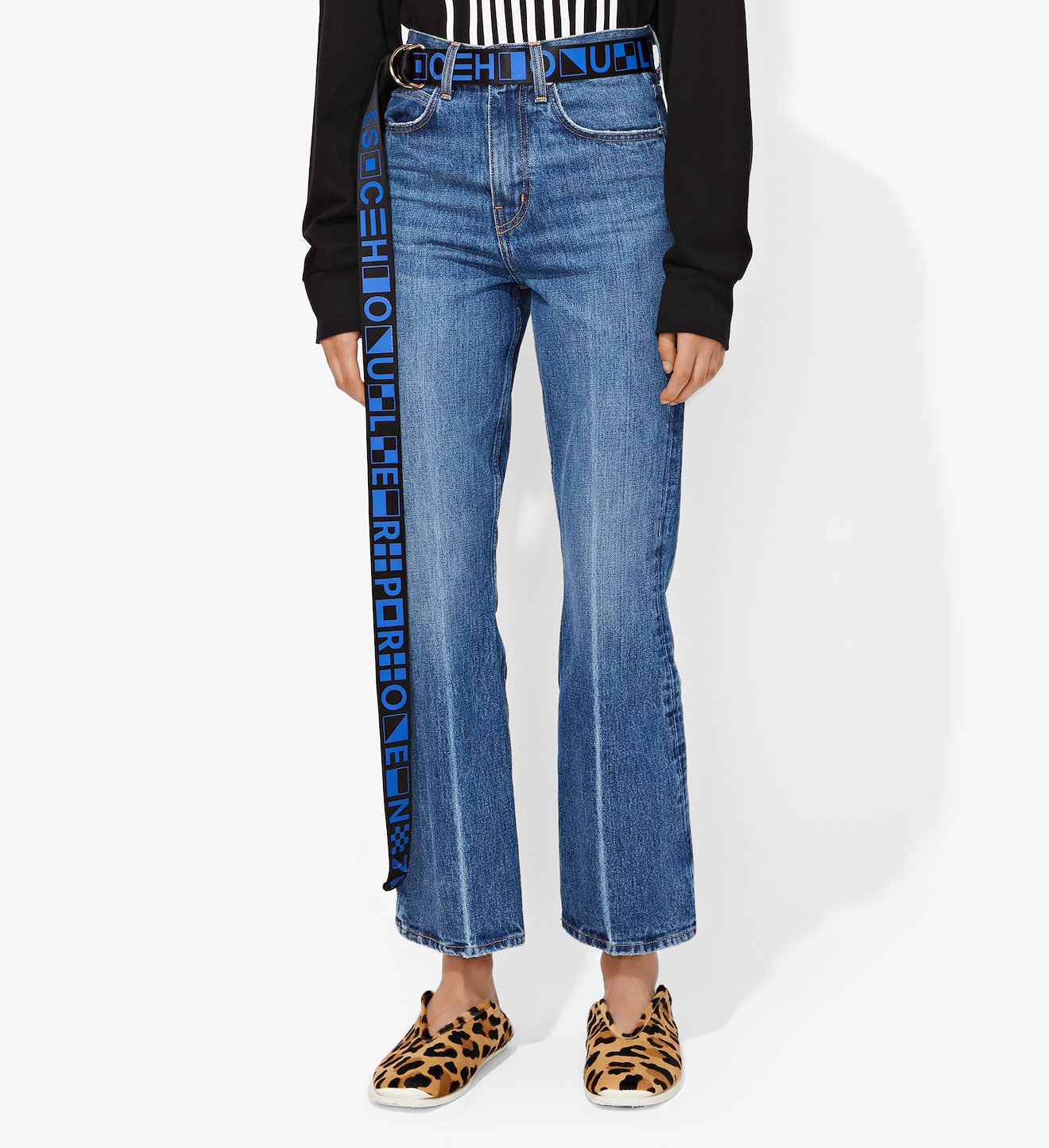 PSWL Cropped Flare Jeans