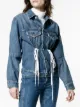 Proenza Schouler Jeansjacke mit Schnürung