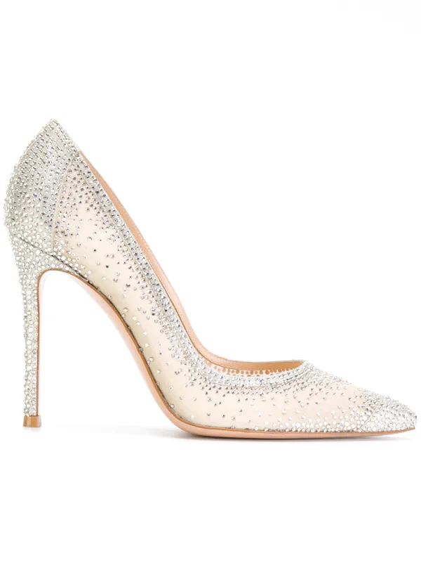 ■Gianvito Rossi■105mm サテン パンプス GIANVITO ROSSI Gianvito 105 サテン パンプス | NET-A-PORTER