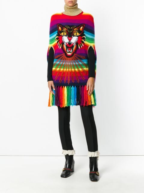 gucci rainbow cape