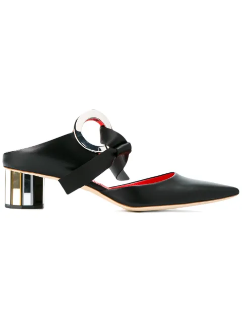 proenza schouler leather mules