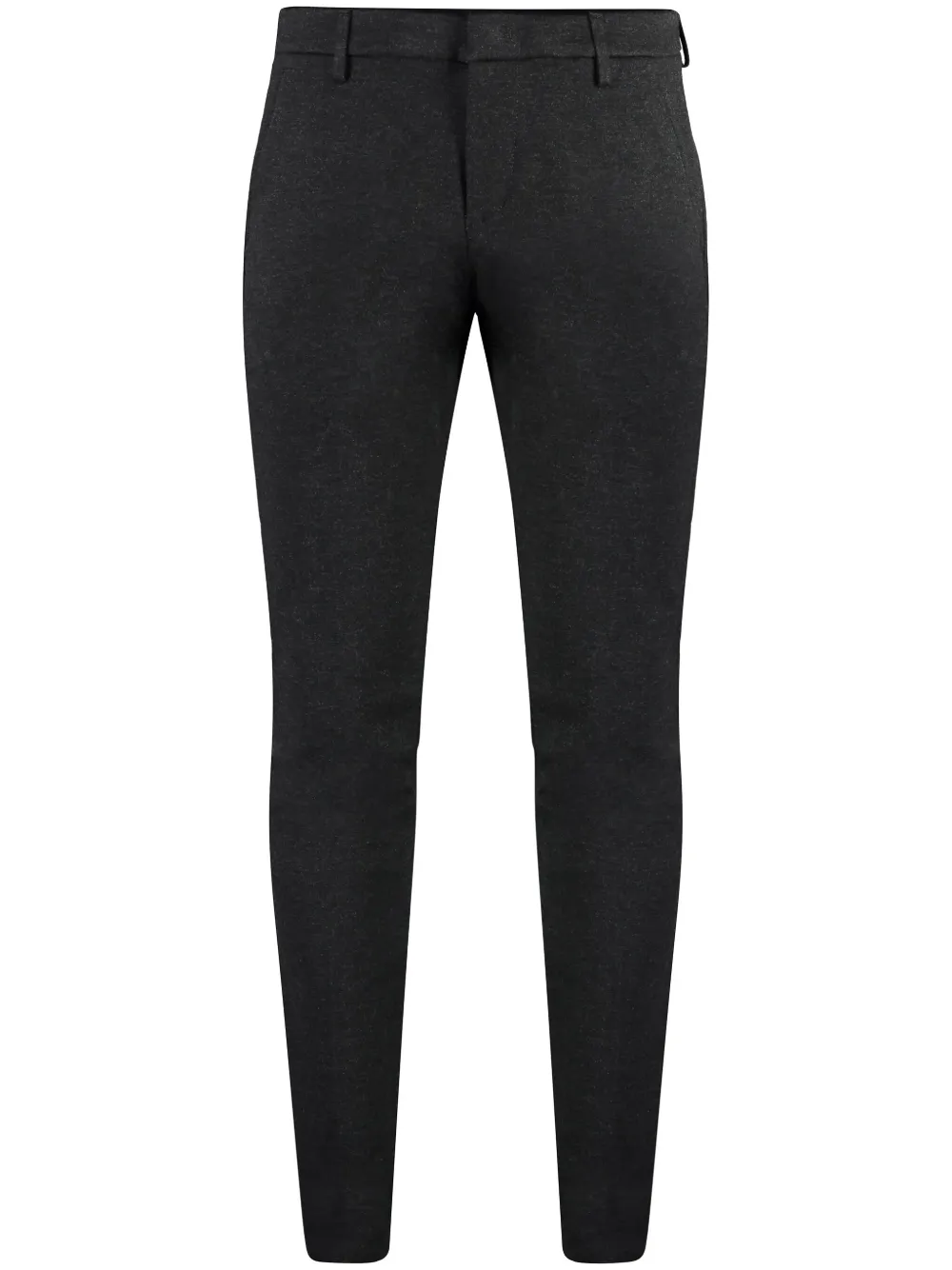 DONDUP pantalon chino à motif pied-de-poule | noir | Image 1