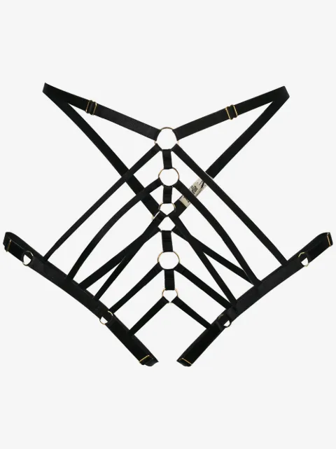 Bordelle webbed harness briefs