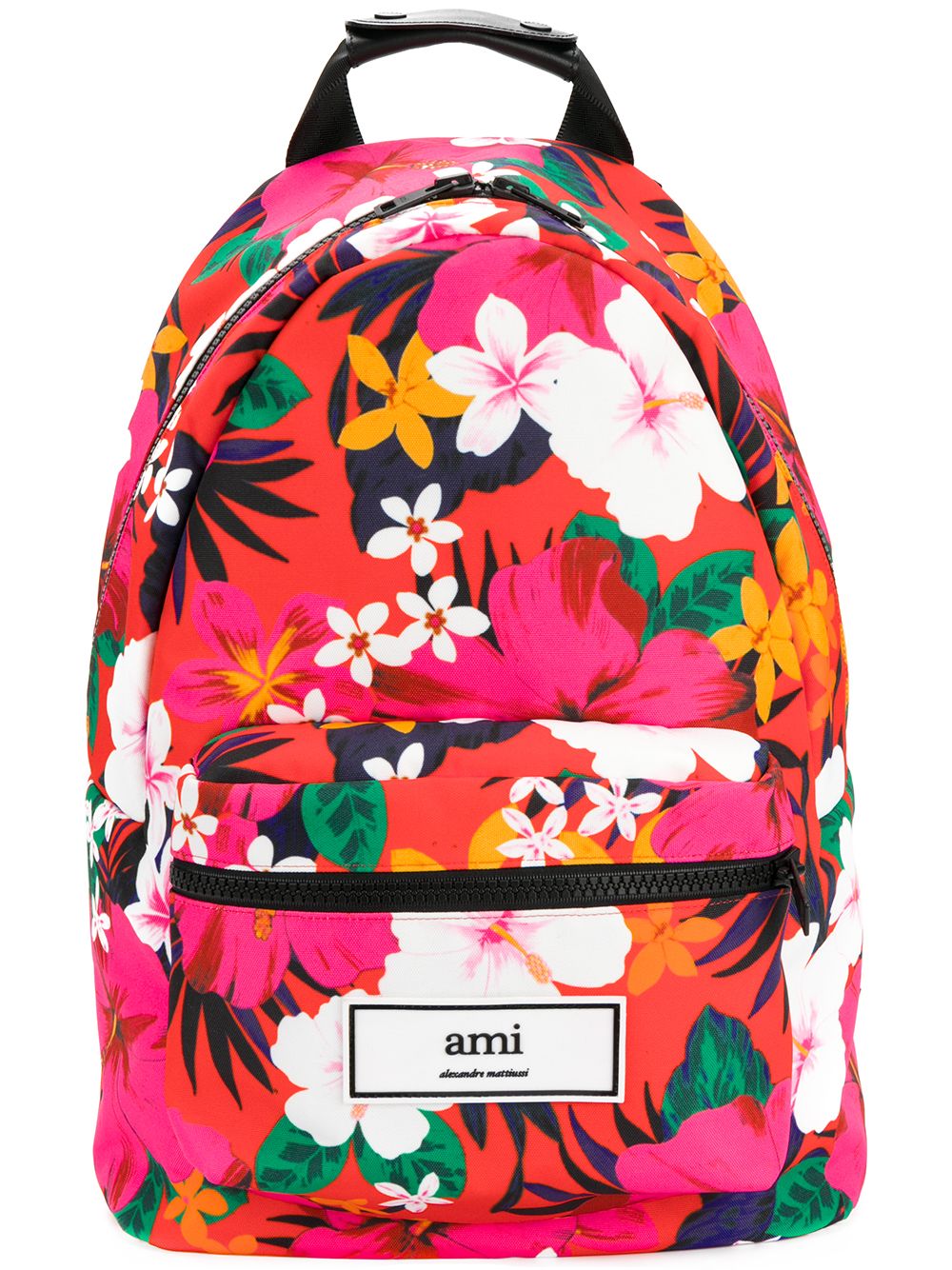 фото Ami Paris рюкзак с тропическим принтом