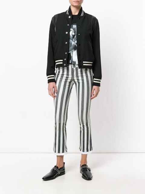 striped cropped pants mens