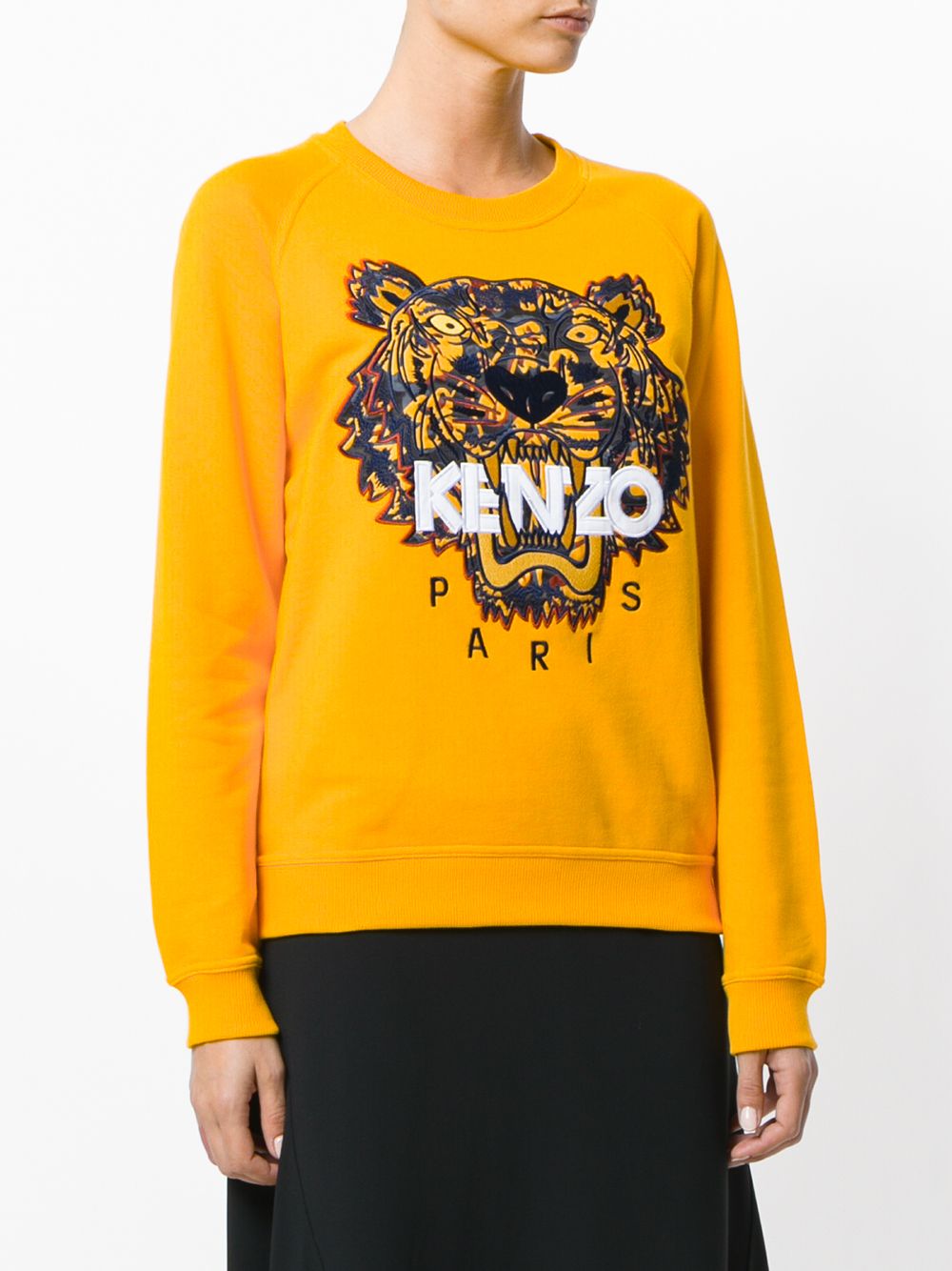 фото Kenzo толстовка с вышивкой 'Tiger'