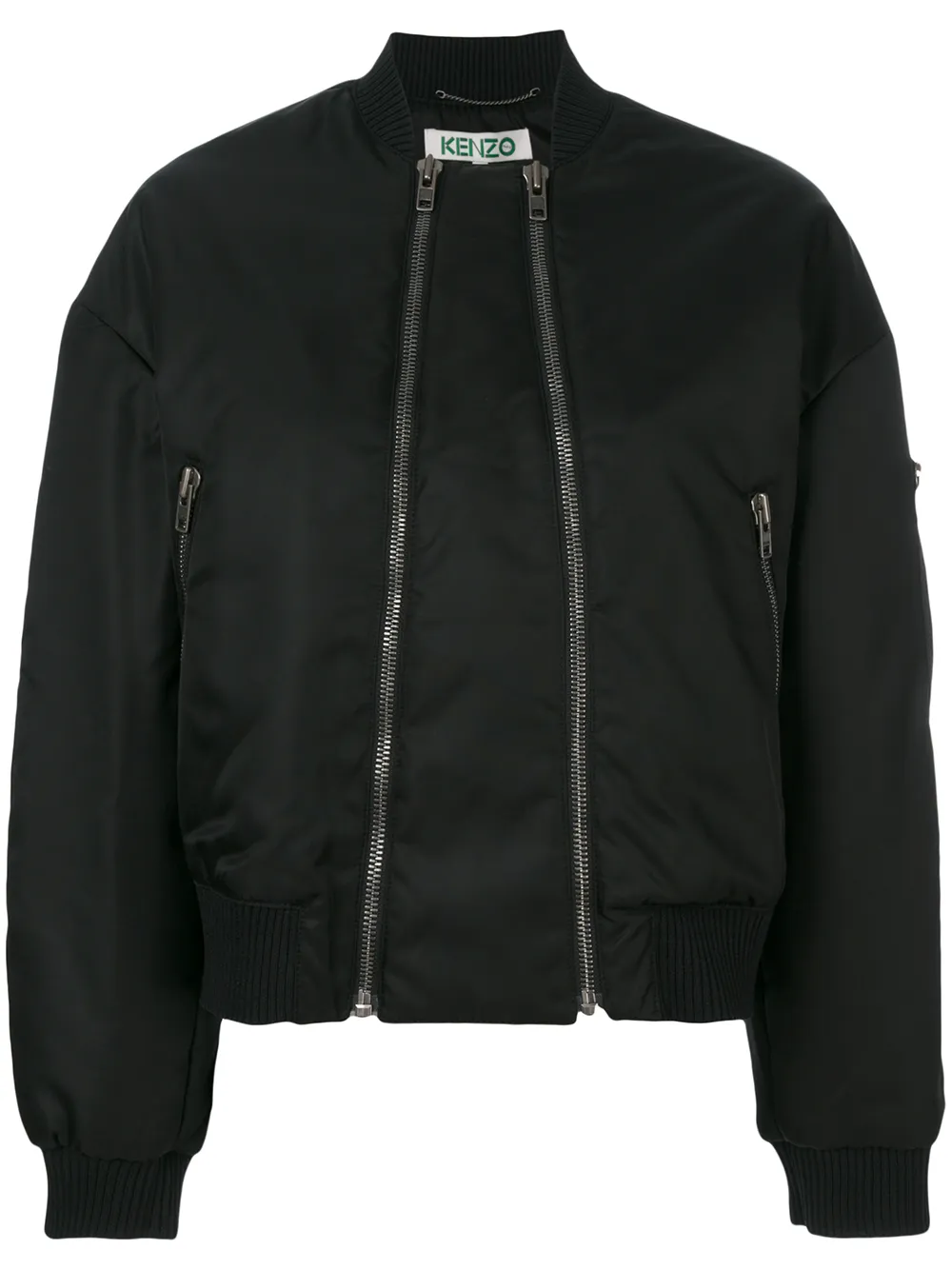 kenzo 双拉链飞行员夹克