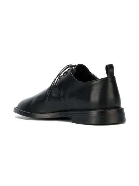 black loafers with laces
