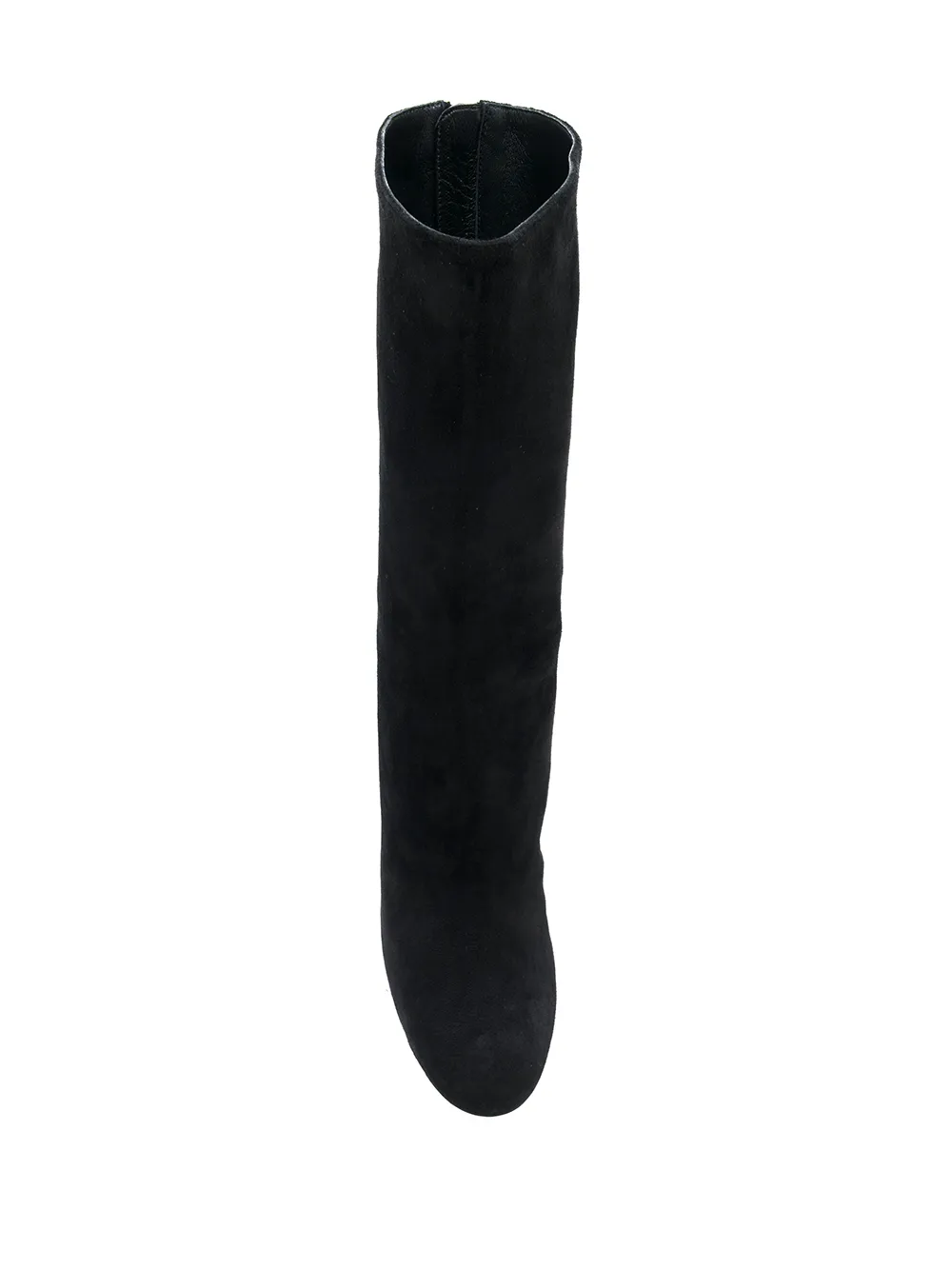 Alexander McQueen sculpted heel fitted boots Zwart