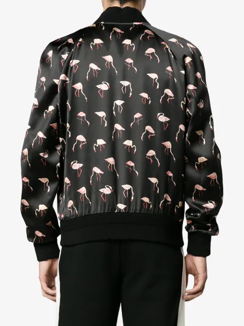 saint laurent flamingo jacket