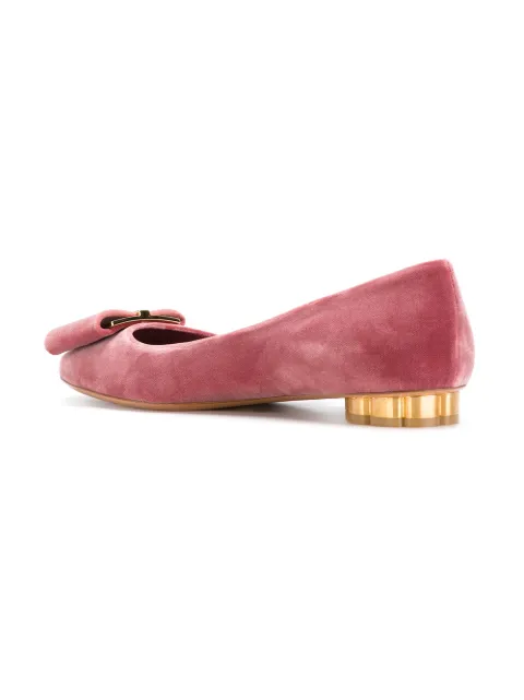 salvatore ferragamo vara bow ballerina shoes