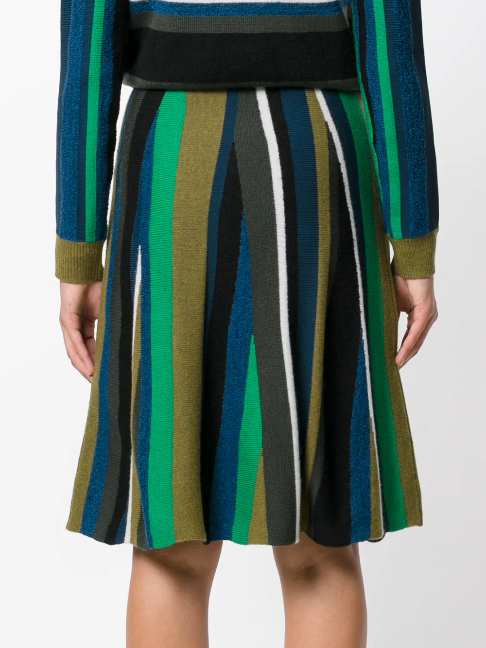 Kenzo striped skirt Blauw