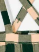Tiny Cottons تنورة كاروهات هدفين منسوجة