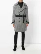 الصورة 2 من Saint Laurent معطف ربط جرافيك