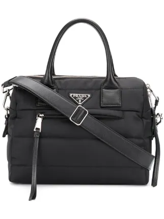 prada tessuto bomber shopping bag prada tessuto bomber shopping bag