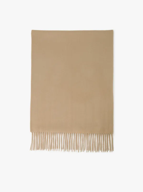 Beige Cashmere Scarf