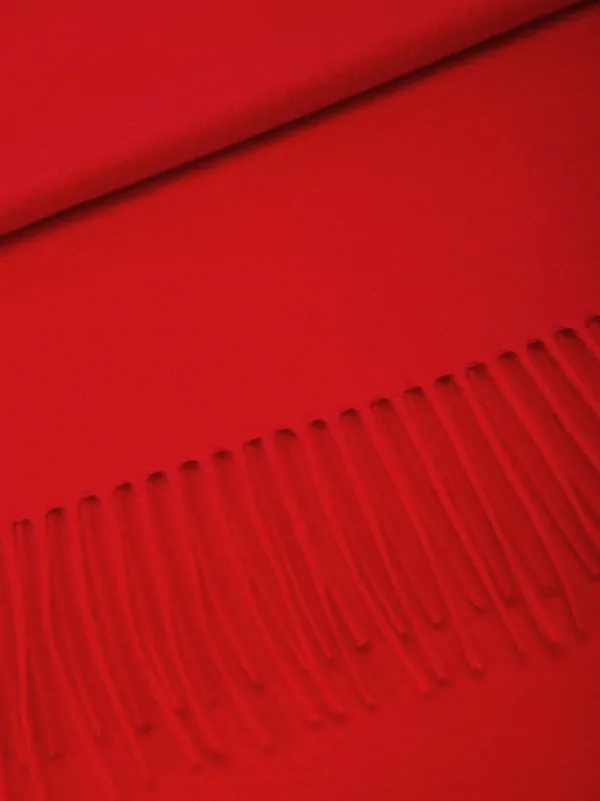 Red Cashmere Scarf