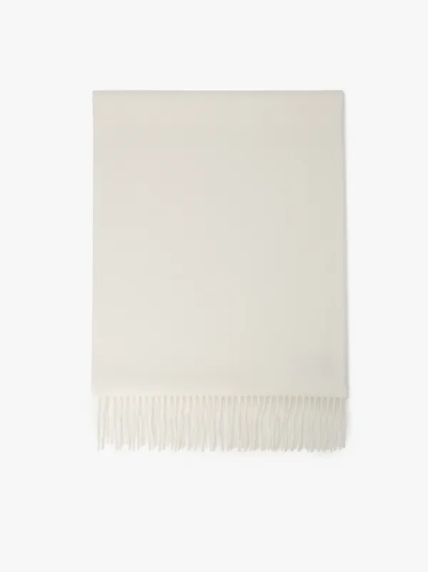 Ivory Cashmere Scarf