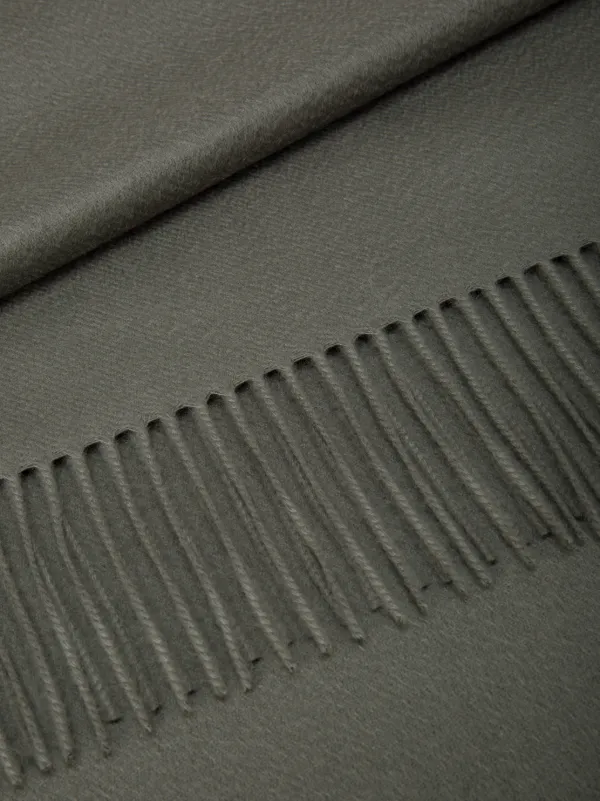 Grey Cashmere Scarf