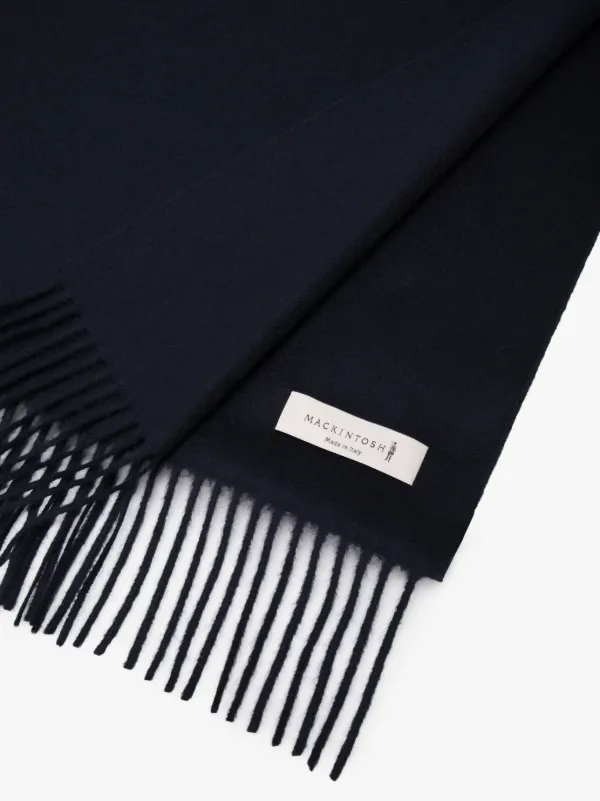 Navy Cashmere Scarf