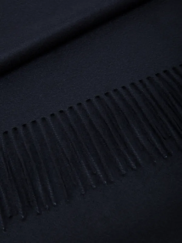 Navy Cashmere Scarf