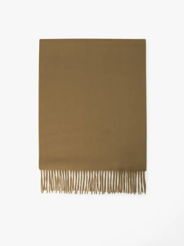 Camel Cashmere Scarf