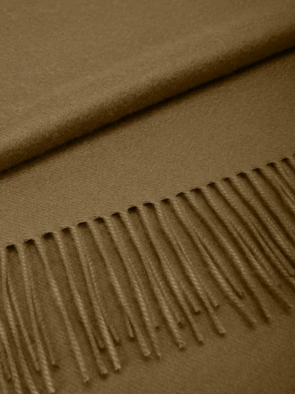 Camel Cashmere Scarf