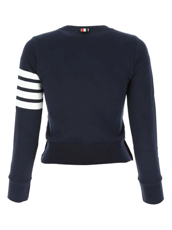 Thom Browne クラシッククルーネックプルオーバー ネイビー 通販