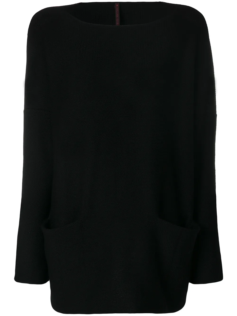 Daniela Gregis boat neck jumper | Black | Image 1