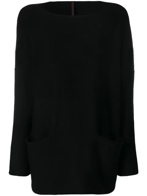 Daniela Gregis boat neck jumper
