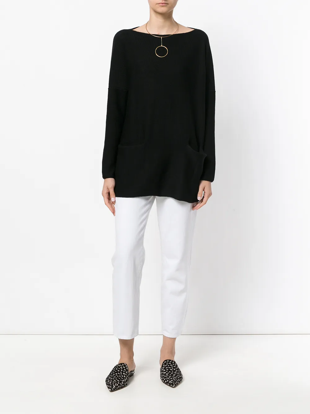 Daniela Gregis boat neck jumper | Knitted Sweaters | Image 2