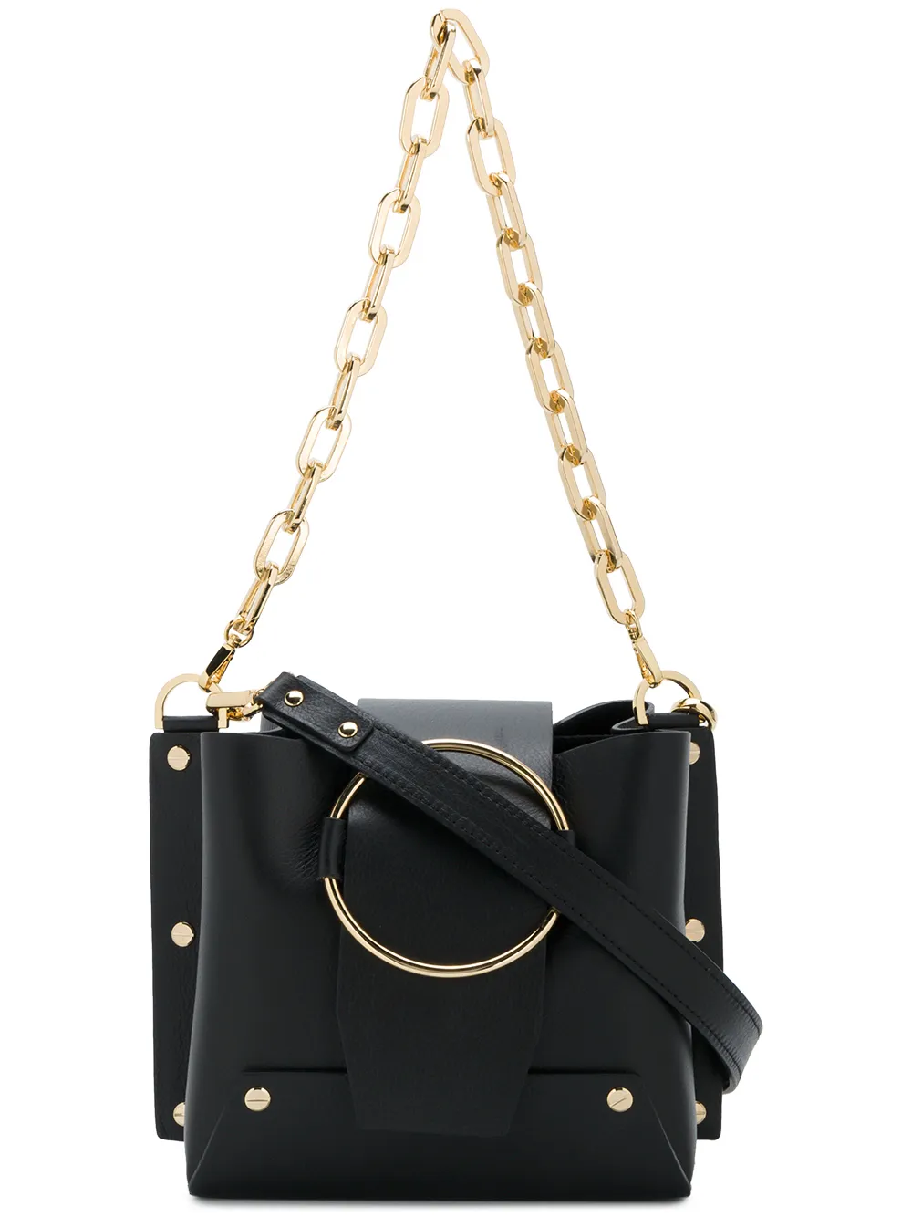 Yuzefi Asher Box Bag In Black