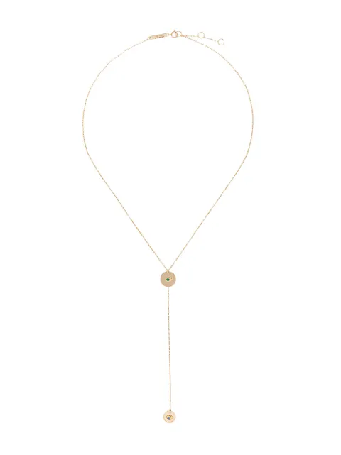 Delfina Delettrez Medal Micro Eye necklace 
