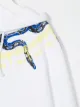 Marcelo Burlon County Of Milan Kids كنزة ثعبان بطبعة بغطاء رأس