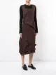Comme Des Garçons Pre-Owned فستان غير متساوي