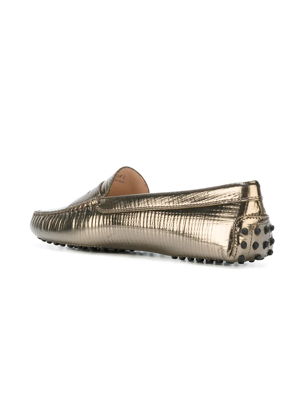Tod's Gommino loafers Metallic