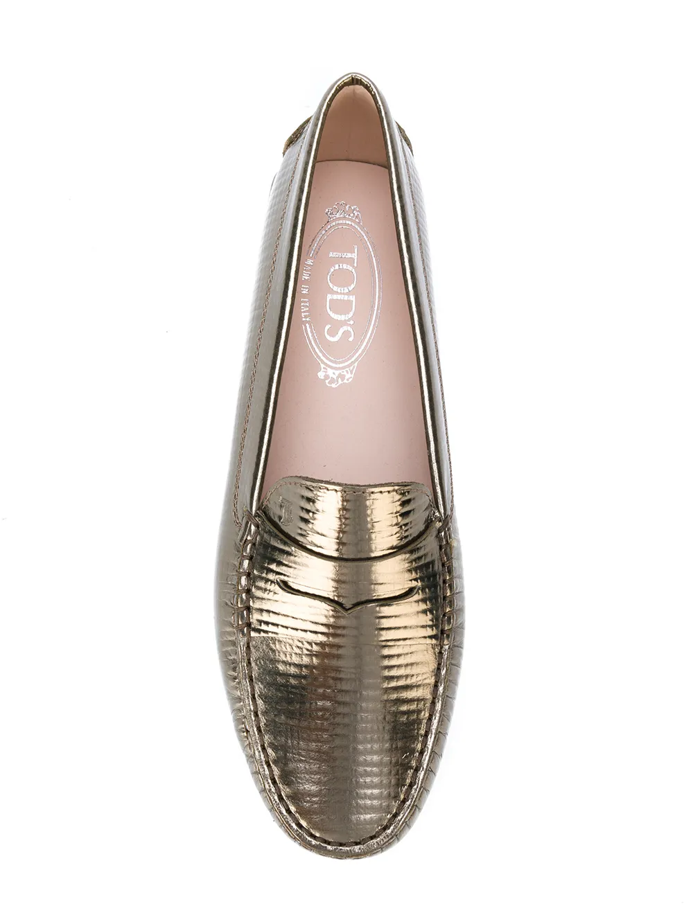 Tod's Gommino loafers Metallic