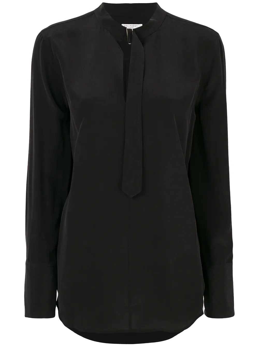 Equipment keyhole blouse