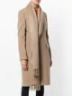 Givenchy Wollmantel mit asymmetrischem Schalkragen