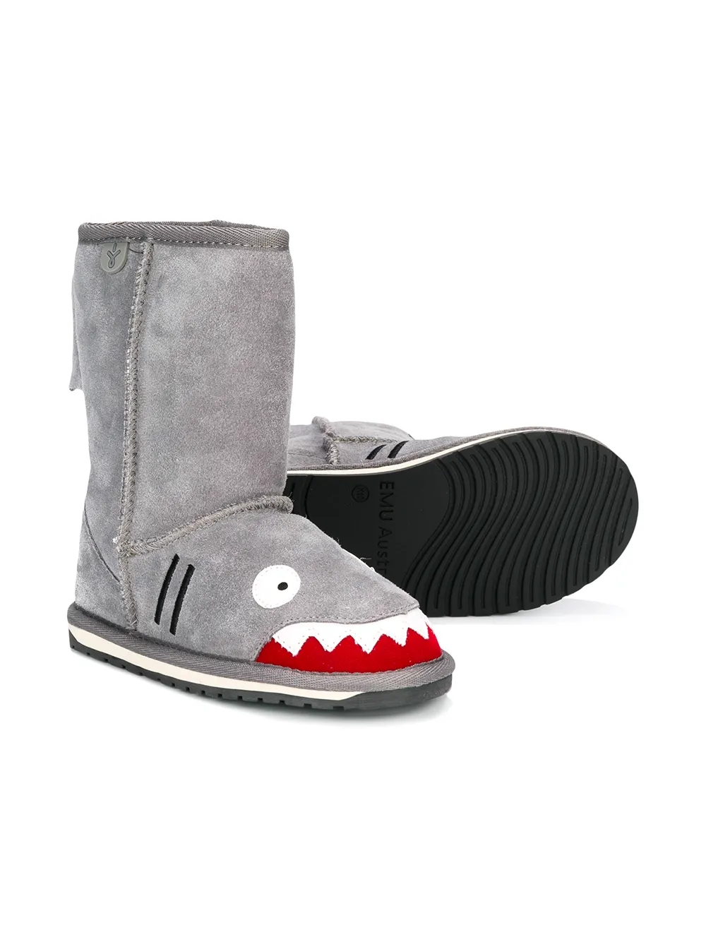 Emu Kids shark shearling boots - Grijs