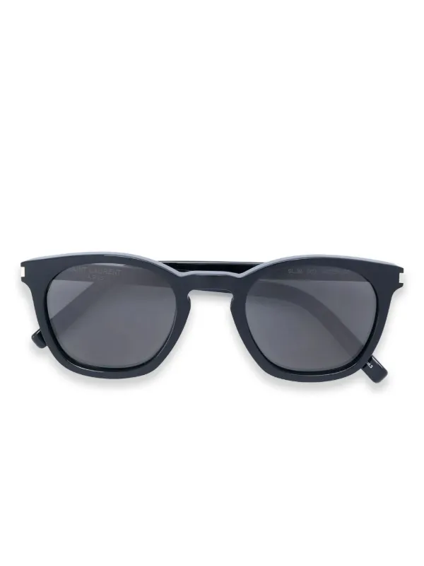 Saint Laurent Eyewear SL 28 サングラス | ブラック | FARFETCH JP